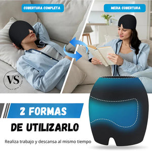 GORRO ANTIFAZ DE GEL ALIVIO Y RELAJACION