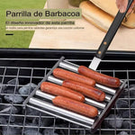 PARRILLA PORTATIL PARA ASAR CHORIZOS